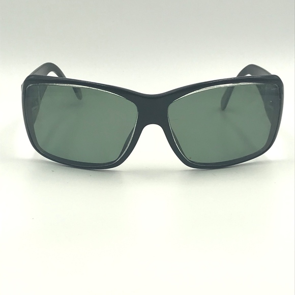 PRADA OVERSIZED SPR 09G RECTANGLE BLACK SUNGLASSES main image 5